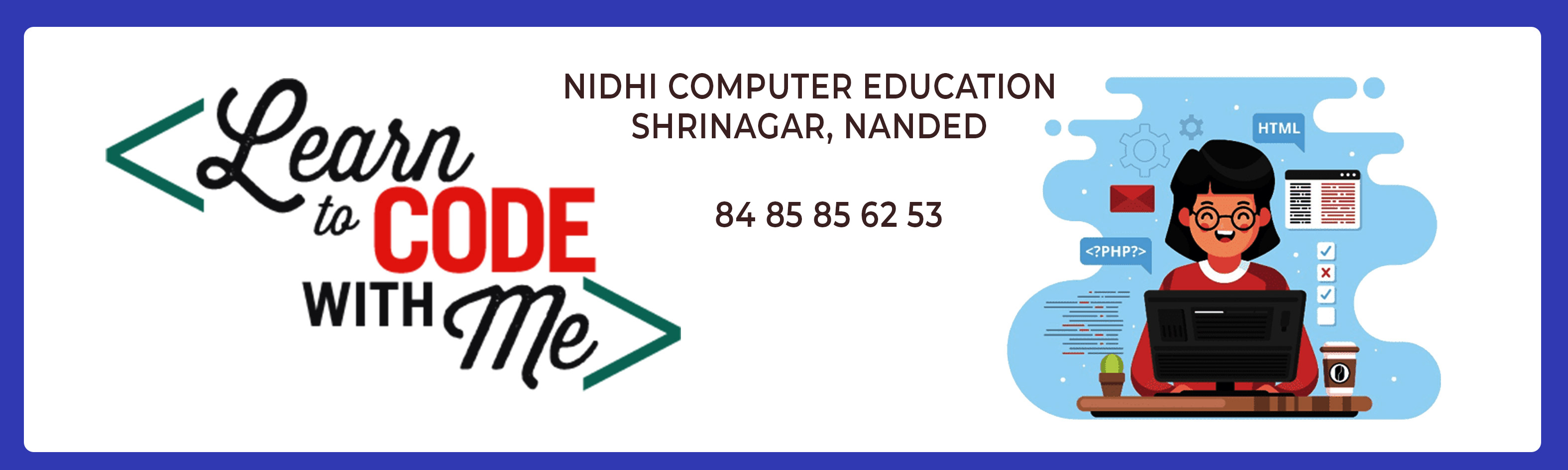 Coding classes Nidhi computer education, nanded